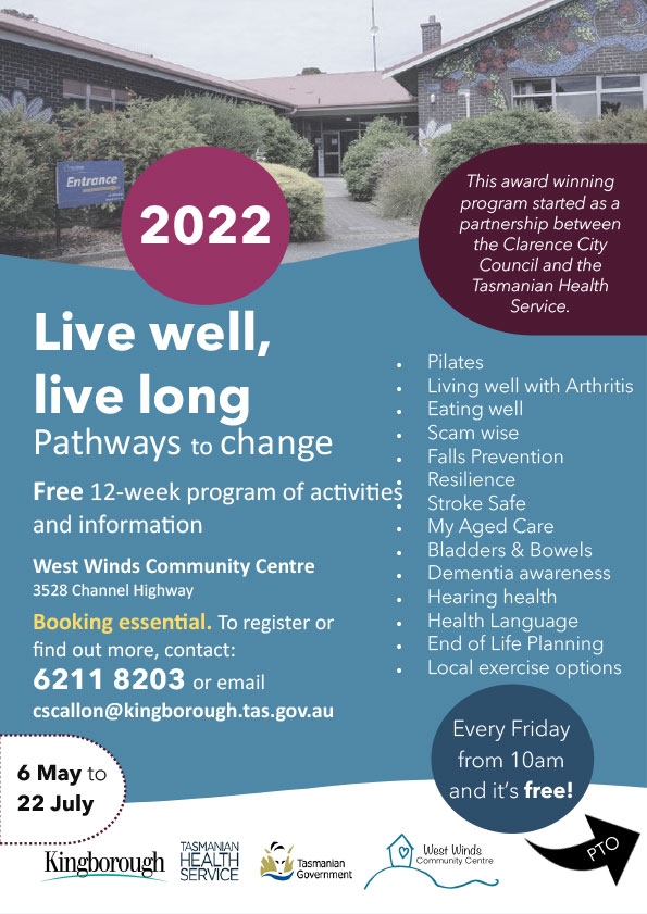 Live well, live long poster