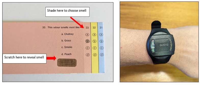 Olfactory & Actigraphy materials