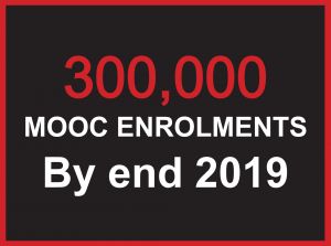 300,00 enrolments by end 2019