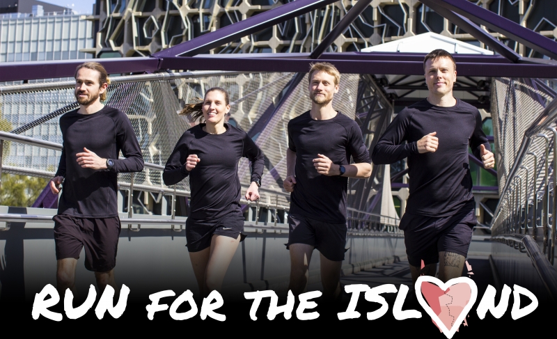RUN for the ISLAND - 4 runners